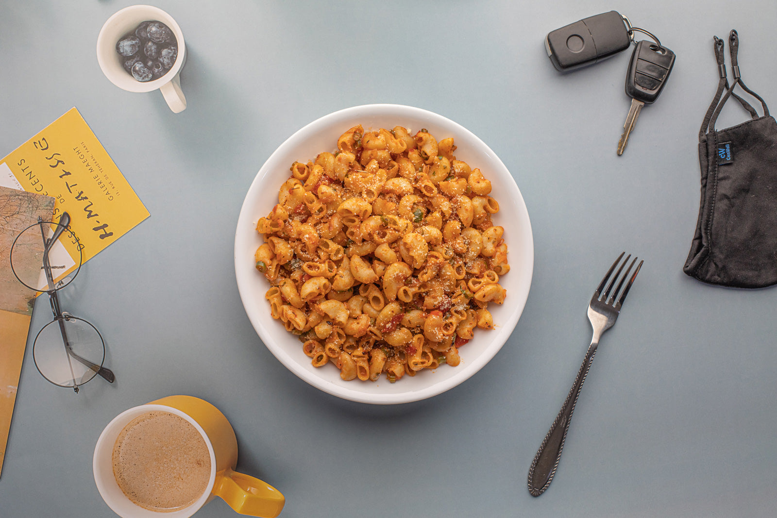 Macaroni in Red Sauce Recipe | Quick Tomato Pasta