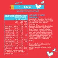 Nourishing Instant Noodles Curry - Pack of 1