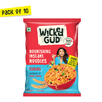 Nourishing Instant Noodles Curry 69gm - Pack of 10