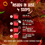 PREORDER NOW — WickedGud Fiery 2X Spicy Korean Cup Noodles