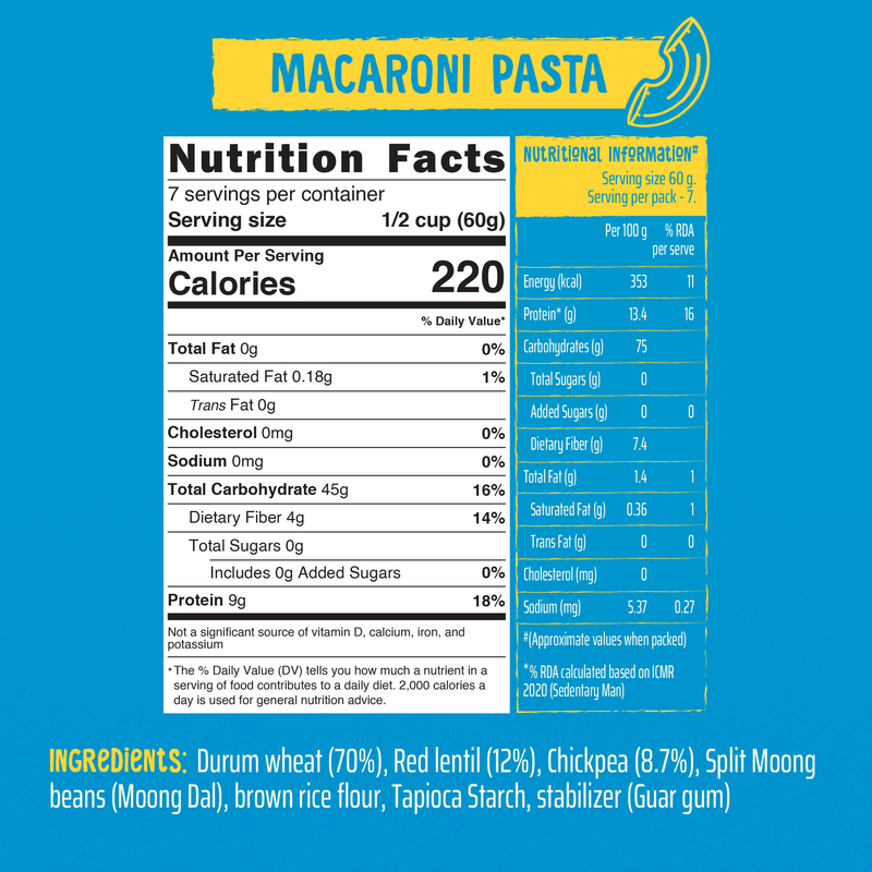 Multigrain Macaroni Pasta - Pack of 4