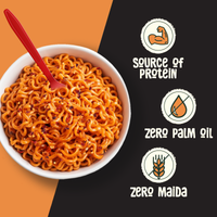 Chilli cheese korean instant cup noodles- pack of 4