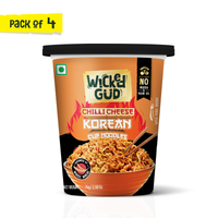 Chilli cheese korean instant cup noodles- pack of 4