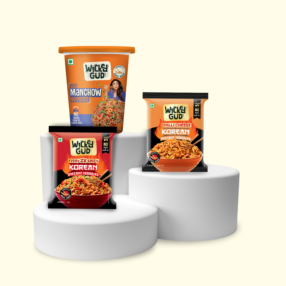 Bold Flavour Noodles Combo Pack – WickedGud