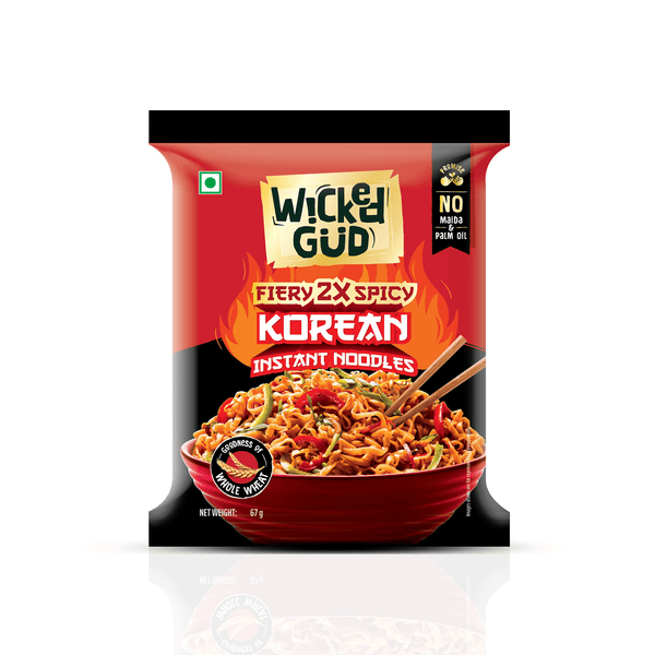WickedGud Fiery 2X Spicy Korean Noodles