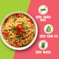 Nourishing Instant Noodles Masala 69gm - Pack of 10