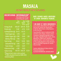 Nourishing Instant Noodles Masala 69gm - Pack of 10
