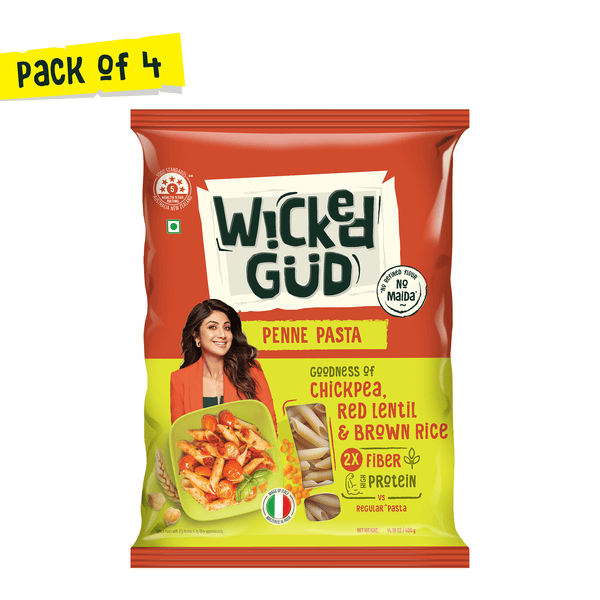 Multigrain Penne Pasta - Pack of 4
