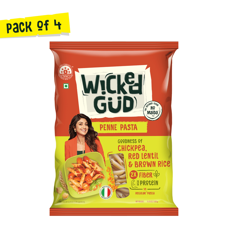Multigrain Penne Pasta - Pack of 4